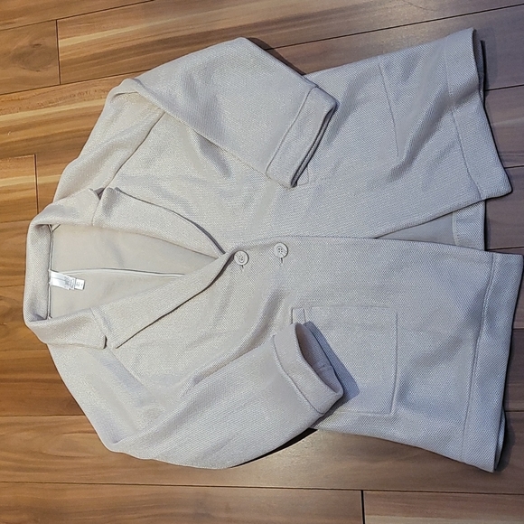 Nwt WYNNE LAYERS Raglan sleeve mesh blazer - Picture 3 of 5